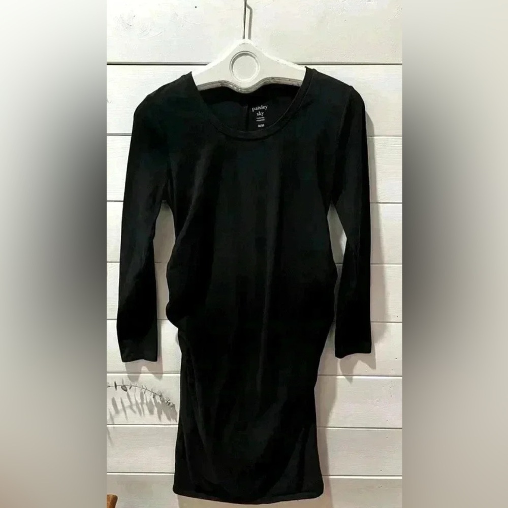 Paisley maternity black  dress size M